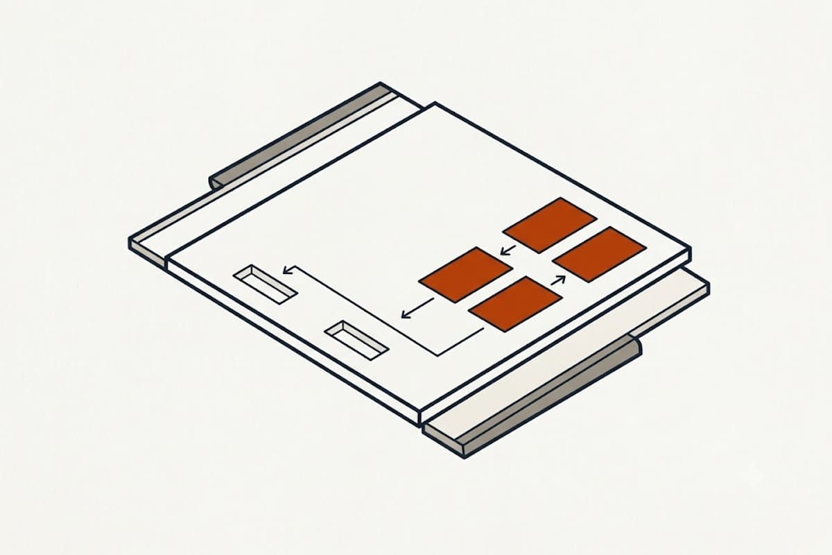 Sockets on one design, soldered chips on the other